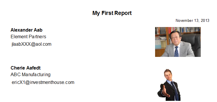 xReport Image